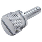 Chrome .75 Inch Short M6 Dash Screw - 12 Pack For Kenworth Replacement