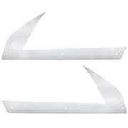430 Stainless Steel Headlight Fender Guard For Freightliner Cascadia 116 126 Replacement