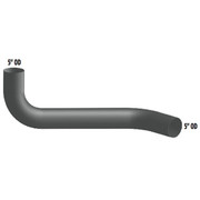 5 Inch Chrome Multi-Bend Exhaust Elbow Below Muffler For Mack CH Day Cab Replacement