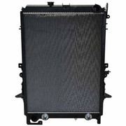 338 YEAR 2014 PLASTIC ALUMINUM RADIATOR W OIL COOLER AND FRAME