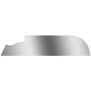 FREIGHTLINER CENTURY 120 YEAR 1999 STAINLESS STEEL 6 INCH CHOP TOP WINDOW PANELS