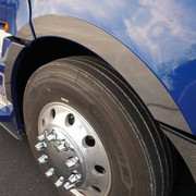 FREIGHTLINER CASCADIA 116 YEAR 2022 STAINLESS STEEL OUTER WHEEL OPENING TRIM PAIR Replacement