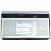 PETERBILT 378 YEAR 2005 STAINLESS STEEL NO SMOKING ASHTRAY COVER