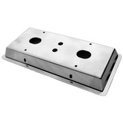 PETERBILT 378 YEAR 1994 STAINLESS STEEL DOME LIGHT COVER