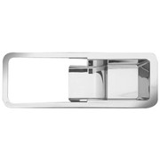 INTERNATIONAL 4300 YEAR 2006 CHROME PLASTIC DOOR HANDLE TRIM DRIVER SIDE