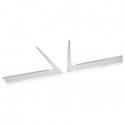 T800 CURVED GLASS YEAR 2015 STAINLESS STEEL FENDER GUARD WCURVED GLASS PAIR