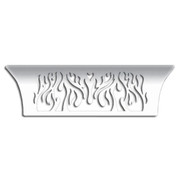 388 YEAR 2013 STAINLESS STEEL SLEEPER WRAP WITH FLAME CUTOUTS ULTRACAB