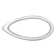FREIGHTLINER CASCADIA 125 YEAR 2012 CHROME PLASTIC TEARDROP SHAPED LIGHT BEZEL Replacement