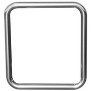 KENWORTH T800 CURVED GLASS YEAR 2000 LARGE STAINLESS VIEW WINDOW TRIM DAYLIGHT DOORS