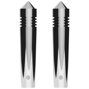 PETERBILT 362 YEAR 1991 2.25 INCH CHROME POINTED LONG TOGGLE EXTENSIONS PAIR