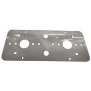 PETERBILT 378 YEAR 1996 SS DOME LIGHT BRACKET WITH 2 WATERMELON LIGHT AND TOGGLE SWITCH CUTOUTS Replacement