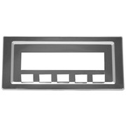 KENWORTH T600B YEAR 1999 CHROME COVER FOR ELECTRONIC DISPLAY MODULE