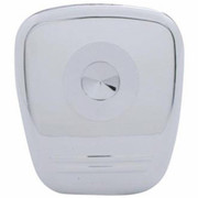 Chrome Diagnostic Plug Cover Indented for Peterbilt Replacement Part