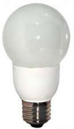 Interlight 7W G20 E26 Replacement Bulb 2700K Warm White Fluorescent