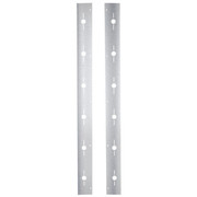 FREIGHTLINER FLD120 SBA YEAR 2009 STAINLESS STEEL VERTICAL SLEEPER EXTENSION W/ 22 COMBO LIGHT HOLES Replacement