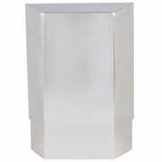 PETERBILT 386 YEAR 2010 STAINLESS STEEL SLEEPER SHOCK COVER