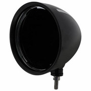 Black Billet Groove Headlight Housing W Retaining Ring For Peterbilt 359 378 379 388 389 Replacement