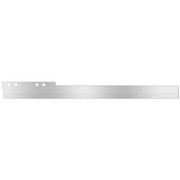 Stainless Steel Dimpled Straight Exterior Door Trim W Non-Daylite Doors