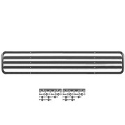 Chrome-Plated Steel Bumper Grille For Freightliner Coronado W Round Headlights Replacement