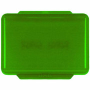 359 YEAR 1980 GREEN ACRYLIC RECTANGULAR DOME LIGHT LENS 2 .875 X 2 .167 INCH