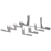 387 YEAR 2007 MOUNTING BRACKET KIT FOR SINGLE RADIUS FIBERGLASS FENDERS LOW AIR LEAF SUSPENSION