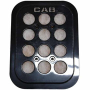 KENWORTH T800 YEAR 1995 BLACK PLASTIC CAB FRESH FILTER