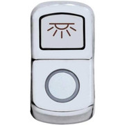 385 YEAR 2006 CHROME CAB LIGHT ROCKER SWITCH COVER