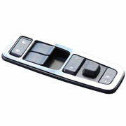 W990 YEAR 2021 304 SS POWER WINDOW CONTROL TRIM W/ CUTOUTS FOR HEAT BUTTONS