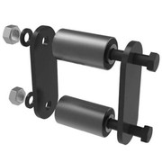 COLUMBIA 120 YEAR 2009 SHACKLE KIT WITH BUSHINGS FOR STEER AXLE