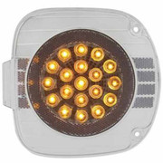 FREIGHTLINER CENTURY 120 YEAR 1997 22 DIODE AMBER/CLEAR LED PARKING TURN CLEARANCE MARKER SIGNAL LIG