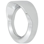 CASCADIA 113 YEAR 2015 SMALL CHROME GAUGE BEZEL W/ VISOR - SNAP ON