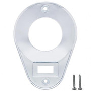 KENWORTH T800 YEAR 2008 CHROME DOME AND MAP TEARDROP LIGHT COVER