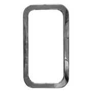 PETERBILT 330 YEAR 2002 CHROME INTERIOR DOOR VIEW WINDOW TRIM