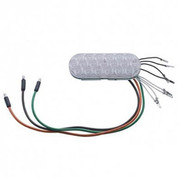 19 Amber LED Peterbilt Low Profile Front Turn Signal For Peterbilt 357 378 379 Replacement
