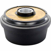 KENWORTH T680 YEAR 2018 BLACK ALUMINUM STEERING WHEEL HUB ADAPTER FOR 5 HOLE WHEELS