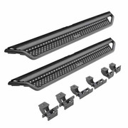 Black Steel Dominator Full Length Drop Steps For Toyota 4Runner SR5 Sport Utility W 4 Doors Replacement