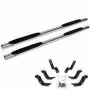 BRONCO WITH 4 DOORS YEAR 2021 STAINLESS EXTREME SIDE STEPS KIT 71 INCH W/ 4 IN. STEP PADS W/ 4 DOORS