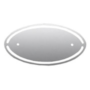 385 YEAR 2000 OVAL EMBLEM ACCENT WITH CUTOUTS