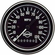 KENWORTH T300 YEAR 1994 3.375 INCH CHROME ELECTRIC SPEEDOMETER 120 MPH
