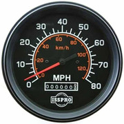 FREIGHTLINER CLASSIC 120 YEAR 1999 5 INCH PROGRAMMABLE ELECTRIC SPEEDOMETER GAUGE- 80MPH/140KPH