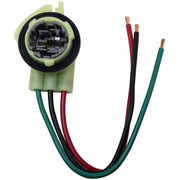 FREIGHTLINER FLD120 SBA YEAR 1992 3 WIRE SOCKET PIGTAIL FOR CORNER TURN LIGHTS WITH 3157 BULBS