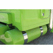 PETERBILT 378 YEAR 1988 ALUMINUM 7 X 48 INCH FULL WRAP SLEEPER PANELS