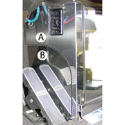 FREIGHTLINER FL120 CLASSIC YEAR 1999 STAINLESS STEEL TRIM PANEL