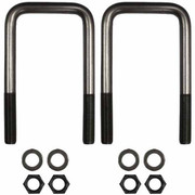 TC2000 YEAR 1992 SQUARE U BOLT KIT .75 IN -16 X 4 IN X 7-.75 INCH GRADE 8