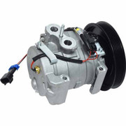 CASCADIA 113 YEAR 2015 AC COMPRESSOR WITH DENSO ASSEMBLY 6 GROOVE CLUTCH
