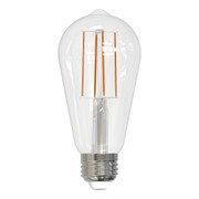 13W LED ST18 3000K FILAMENT CLEAR E26 FULLY COMPATIBLE DIMMING Replacement