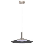 Corrine 14 Inch LED Pendant Brushed Nickel 3K/4K/5K CCT Selectable