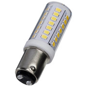 5 Watt Mini LED Bayonet Double Contact Base 5000K Clear Finish 120 Volt Replacement