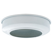 Canopy Extension White Finish 5-.75IN Diameter Fits 5IN Canopy 1-.5IN Extension