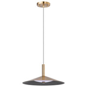 Corrine 14 Inch LED Pendant Burnished Brass 3K/4K/5K CCT Selectable Replacement